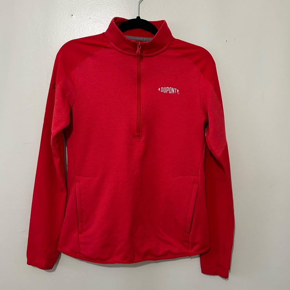 UNDER ARMOUR | Coldgear Quarter-Zip Pullover with custom embroidery